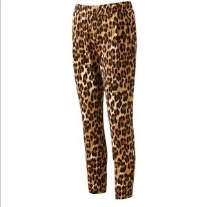 Jlo Leopard pants M